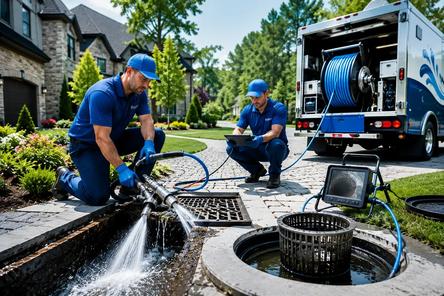 Local outdoor drain cleaning professionals in Canal Winchester, OH